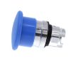 Picture of Harmony XB4, Head for non illuminated pushbutton, mushroom 40mm, metal, blue, 22mm, spring return