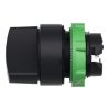 Picture of Head for selector switch, Harmony XB5, plastic, black, 22mm, 2 positions, spring return from right to left