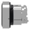Picture of Head for non illuminated push button, Harmony XB4, metal, black, flush, 22mm, push push, unmarked