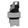 Picture of Head for selector switch, Harmony XB4, black, 22mm, 3 positions, stay put