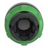 Picture of Head for illuminated push button, Harmony XB5, red projecting, 22mm, universal LED, push to release, unmarked