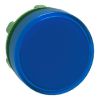 Picture of Harmony XB5, Head for Pilot light, plastic, blue, 22mm, universal LED, plain lens