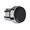 Picture of Harmony XB4, Push button head, metal, projecting, black, 22mm, spring return, unmarked