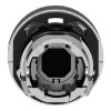 Picture of Harmony XB4, Push button head, metal, projecting, black, 22mm, spring return, unmarked