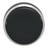 Picture of Harmony XB4, Push button head, metal, projecting, black, 22mm, spring return, unmarked