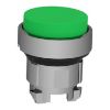 Picture of Harmony XB4, Push button head, metal, projecting, green, 22mm, spring return, unmarked