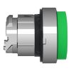 Picture of Harmony XB4, Push button head, metal, projecting, green, 22mm, spring return, unmarked