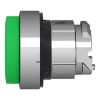 Picture of Harmony XB4, Push button head, metal, projecting, green, 22mm, spring return, unmarked