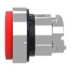 Picture of Projecting push button head 40mm, Harmony XB4, metal, red, 22mm, spring return, marked O