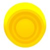 Picture of Harmony XB4, Head for non illuminated push button, yellow flush pushbutton Ø22 mm spring return unmarked