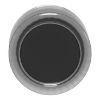 Picture of Head for non illuminated push button, Harmony XB4, metal, flush, black, 22mm, spring return, booted, unmarked
