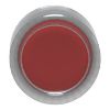 Picture of Head for non illuminated push button, Harmony XB4, metal, flush, red, 22mm, spring return, booted, unmarked