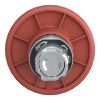Picture of Head for non illuminated pushbutton, Harmony XB4, mushroom 60mm, metal, red, 22mm, spring return