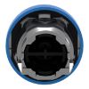 Picture of Harmony XB4, Head for non illuminated push button, blue flush pushbutton Ø22 mm spring return unmarked