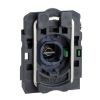Picture of Light block with body fixing collar, Harmony XB5, plastic, blue, for BA9s bulb, lt 250V, 1NO