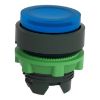 Picture of Harmony XB5, Head for illuminated push button, blue projecting, 22mm, universal LED, spring return, unmarked