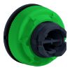 Picture of Antimicrobial Flush mounted push button head, Harmony XB5, plastic, without cap, 30mm, spring return