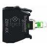 Picture of Light block, Harmony XB4, Harmony XB5, flashing, for head 22mm, universal LED, screw clamp terminals, 24V