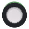 Picture of Head for pilot light, Harmony XB5, antimicrobial, plastic, white, 30mm, universal LED, plain lens