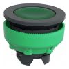 Picture of Head for pilot light, Harmony XB5, antimicrobial, plastic, green, 30mm, universal LED, plain lens