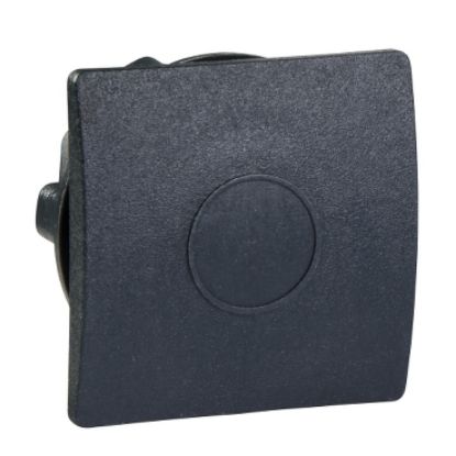 Picture of Blanking plug, Harmony XB5, black, square, for 22mm hole