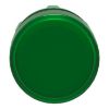 Picture of Head for pilot light, Harmony XB5, metal, green, 22mm, plain lens for BA9s bulb