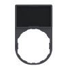 Picture of Legend holder 30x50mm, Harmony XB4, plastic, with legend 18x27mm, unmarked