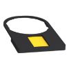 Picture of Legend holder 30x50mm, Harmony XB4, plastic, with legend 18x27mm, 1 white side, 1 yellow side, unmarked