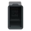 Picture of Protective boot, Harmony XB4, for contact blocks, plastic, black