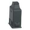 Picture of Protective boot, Harmony XB4, for contact blocks, plastic, black