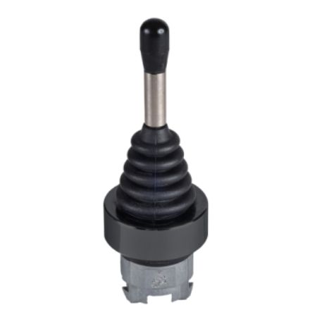 Picture of Head for joystick controller, Harmony XB4, black metal, 22mm, 4 directions, spring return