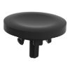 Picture of Antimicrobial plain cap, Harmony XB5, Harmony XB4, black, for flush mounted push button
