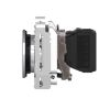 Picture of Pilot light, Harmony XB4,metal, white flush mounted, 30mm, universal LED, plain lens, 24V AC DC