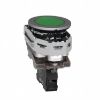 Picture of Pilot light, Harmony XB4,metal, green flush mounted, 30mm, universal LED, plain lens, 230...240V AC