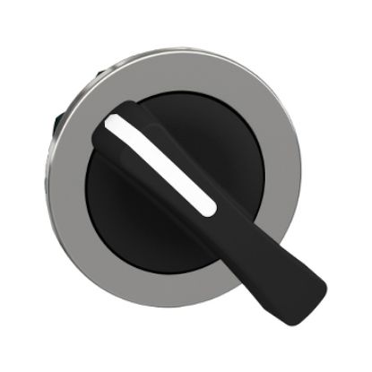 Picture of Head for selector switch, Harmony XB4, flush mounted black long handle 2 pos return right to left