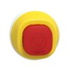 Picture of Antimicrobial Illuminated emergency stop head, Harmony XB5, plastic, red, 22mm, trigger latching turn to release, red LED, 110...120V AC