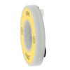Picture of Illuminated marked legend ring, Harmony XB5, 60mm, plastic, yellow, white or red integral LED, marked NOT HALT, 24V AC DC