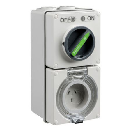 Picture of Easy56, Switched Socket, 3 Pin, 10A, 250V