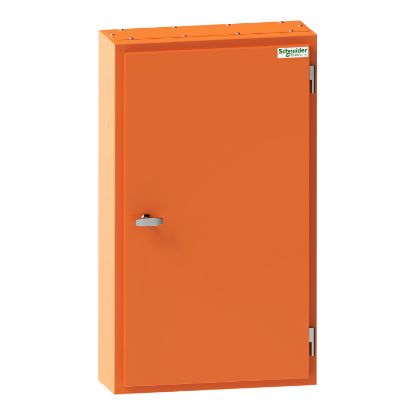 Picture of MD Isobar standard distribution board, Acti9, 36 poles, 160A main switch, 18mm, IP56, orange