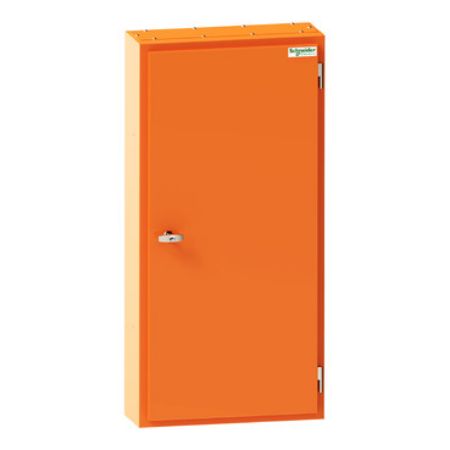 Picture of MD Isobar standard distribution board, Acti9, 72 poles, 250A main switch, 18mm, IP56, orange