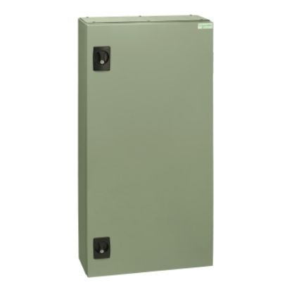 Picture of Acti9, MB Isobar standard distribution board, Acti9, 72 poles, 250A main switch, 18mm, IP42, grey