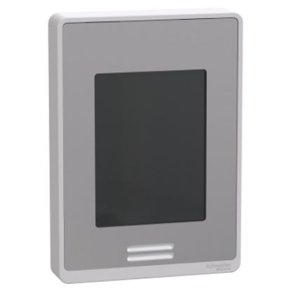 Picture of Line-Voltage Fan Coil Room Controller: BACnet MS/TP, RH sensor & control, Silver Case/Fascia