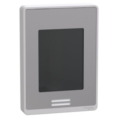 Picture of Line-Voltage Fan Coil Room Controller: BACnet MS/TP, RH sensor & control, Silver Case/Fascia