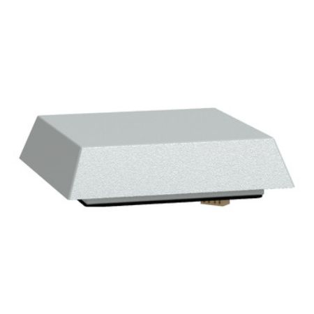 Picture of Roof outlet grille - cut-out 228x228mm - ext. dim 90x340x340mm - IP54, grey