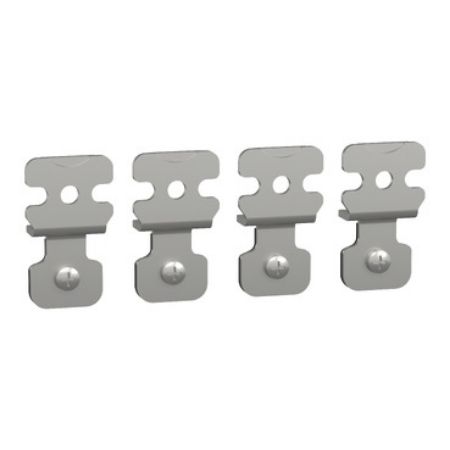 Picture of Set of 4 wall fixing lugs, made of steel. For PanelSeT S3D enclosure