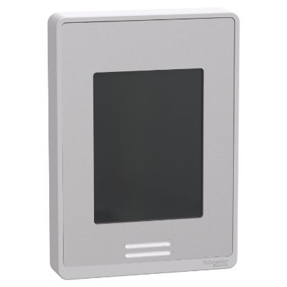 Picture of Low-Voltage Fan Coil Room Controller & Zone Controller: BACnet MS/TP, RH sensor & control, Silver Case/Fascia