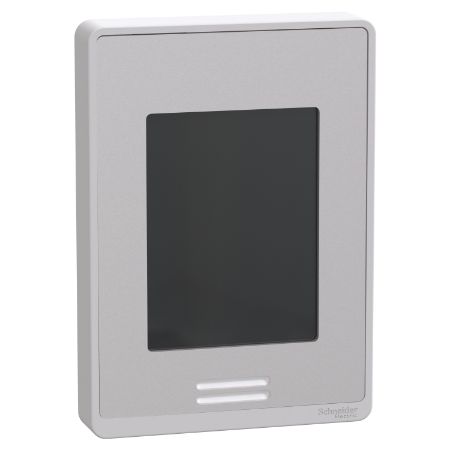 Picture of Low-Voltage Fan Coil Room Controller & Zone Controller: BACnet MS/TP, RH sensor & control, Silver Case/Fascia