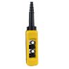Picture of Pendant control station, Harmony XAC, plastic, yellow, 4 push buttons with NO+NC