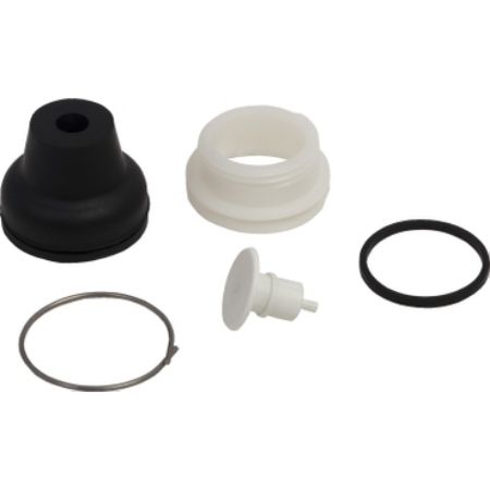 Picture of Head for push button, Harmony XAC, plastic, white, booted, operating travel 16mm, 25...+ 70 degree C