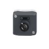 Picture of Harmony XALD XALK, Control station, plastic, dark grey lid, 1 selector key switch 22mm, 1NO